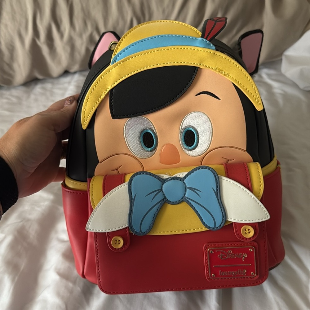 Loungefly Pinocchio donkey mini Backpack - Picture 3 of 14